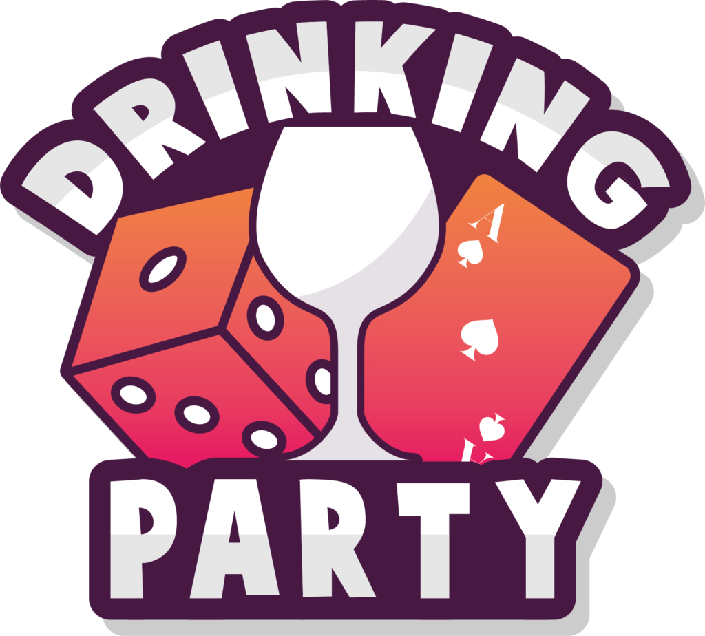 Drinking Party Logo Drop Shadow